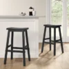 Halifax Farmhouse Wood Barstool - Threshold -Whalen Furniture GUEST 025cf1f7 1f40 4855 876f c8f3952c457c
