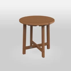 POLYWOOD Round Shawboro Side Table - Threshold™ -Whalen Furniture GUEST 0474db1a 68ee 47b3 a5a5 812fb8708252