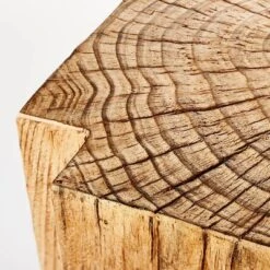 Indoor/Outdoor Faux Concrete Stump Accent Table Brown - Threshold™ Designed With Studio McGee -Whalen Furniture GUEST 0507ce42 1b4d 418a 858c 11fe1ac459fe