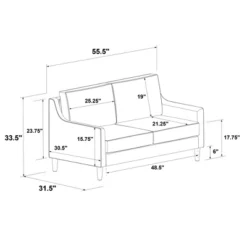 Prescott Loveseat - Threshold™ -Whalen Furniture GUEST 0562b811 53b5 4468 9b10 5a270f47b7c4