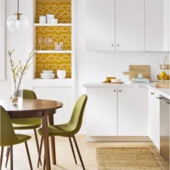 Astrid Mid-Century Round Extendable Dining Table - Threshold™ -Whalen Furniture GUEST 0b9ea982 6ae5 4f7b 8669 581f2721b555