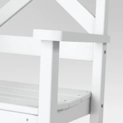 Shawboro POLYWOOD Patio Rocking Chair - White - Threshold™ -Whalen Furniture GUEST 0ba5cf9c 7971 40b0 9789 8c0292d6fa94