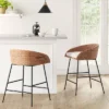 Landis Woven Backed Counter Height Barstool With Cushion - Threshold™ -Whalen Furniture GUEST 0d7956b0 bd84 44f6 9f2b c4e757a89d8c