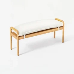Ventura Bench Natural - Threshold™ Designed With Studio McGee -Whalen Furniture GUEST 0e69ce01 a91b 4940 9936 68e5f27557d6