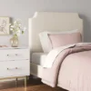 Twin Molly Notched Stick-on-the-Wall Dorm Headboard USB - Threshold™ 1 Twin Molly Notched Stick-on-the-Wall Dorm Headboard USB - Threshold™ -Whalen Furniture GUEST 0ff6fd03 283d 44b8 8078 c968d99699fe