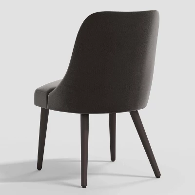 Geller Modern Dining Chair In Shiny Velvet Mystere - Threshold™ 5 Geller Modern Dining Chair In Shiny Velvet Mystere - Threshold™ - Image 3