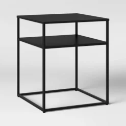 Glasgow Metal End Table - Threshold™ -Whalen Furniture GUEST 15e66724 acb4 4e6e b6a1 aed16e9b5afc