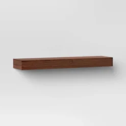 24" Floating Wood Shelf - Threshold™ -Whalen Furniture GUEST 168aec75 b9ca 43ee 8450 a572aaeb3a94