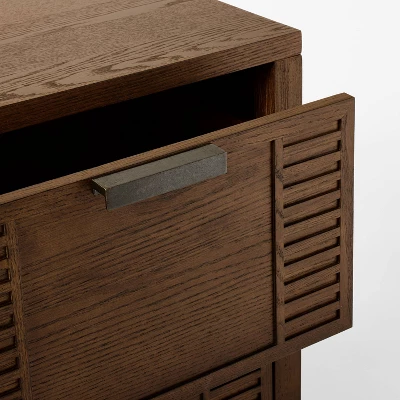 Dosinia 4 Drawer Media Stand Brown - Threshold™ Designed With Studio McGee 5 Dosinia 4 Drawer Media Stand Brown - Threshold™ Designed With Studio McGee - Image 3