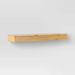 24" Floating Wood Shelf - Threshold™ -Whalen Furniture GUEST 18027760 f1f7 4bd1 b34a 428d85b54c2a