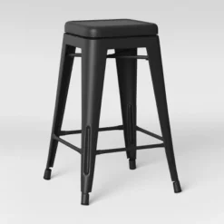 Set Of 2 Carlisle Backless Swivel Counter Height Barstool Matte Black - Threshold™ 8 Set Of 2 Carlisle Backless Swivel Counter Height Barstool Matte Black - Threshold™ -Whalen Furniture GUEST 1ab67110 142e 49dc 94a3 87d6d18c09f9
