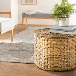 Woven Storage Ottoman Espresso - Threshold™ Designed With McGee -Whalen Furniture GUEST 1acfc5ea 54fe 4202 b158 3b894d1a3dfc