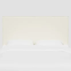 Fanie French Seam Slipcover Headboard In Cotton Twill - Threshold™