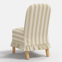 Rounded Back Slipcovered Dining Chair With Ruffle - Threshold™ -Whalen Furniture GUEST 1c609858 c924 4bc1 b54f 5f31af433edb