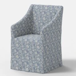 Sloped Arm Slipcovered Dining Chair - Threshold™ -Whalen Furniture GUEST 1e85380e 0074 4664 baf4 26a42833b1e8