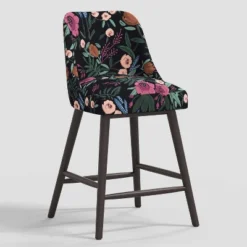 Geller Counter Height Barstool In Floral - Threshold™ -Whalen Furniture GUEST 1eee3d17 d0c8 46a0 b3ab 605d59e3742e
