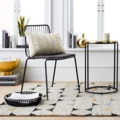 Set Of 2 Sodra Rounded Seat Wire Dining Chair Black - Threshold™ 18 Set Of 2 Sodra Rounded Seat Wire Dining Chair Black - Threshold™ -Whalen Furniture GUEST 1f0c0031 cd11 4dd2 b4b3 61162d0e2dff