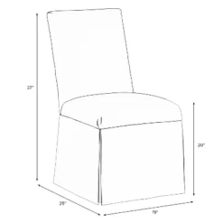 Logan Dining Chair Slipcover - Threshold™ -Whalen Furniture GUEST 1fe5cc1e 1460 4179 987e 86348ac1cd2d