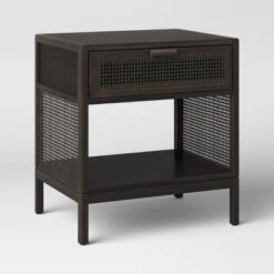 Minsmere Caned Accent Table With Drawer - Threshold™ 15 Minsmere Caned Accent Table With Drawer - Threshold™ -Whalen Furniture GUEST 23659c74 8dfe 46e6 9a26 29fa08c881e2