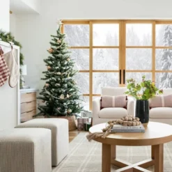 Elroy Faux Shearling Accent Chair With Wood Legs - Threshold™ Designed With Studio McGee -Whalen Furniture GUEST 2388a889 e0bb 4ce8 933f 7e709c60b0ed