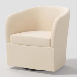 Rhea Swivel Chair In Velvet - Threshold™ -Whalen Furniture GUEST 25ff92ac 9a79 4a61 af8e 0b7b9de48985