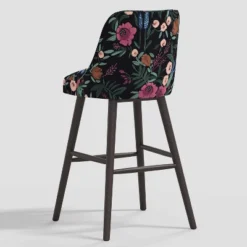 Geller Modern Counter Height Barstool In Botanical Grant Floral Ink - Threshold™ -Whalen Furniture GUEST 262b327f e7a7 45cb 9f89 834fa21078ad