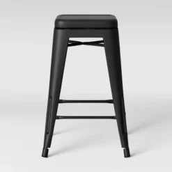 Set Of 2 Carlisle Backless Swivel Counter Height Barstool Matte Black - Threshold™ 7 Set Of 2 Carlisle Backless Swivel Counter Height Barstool Matte Black - Threshold™ -Whalen Furniture GUEST 2733a4f1 a157 4739 a63b d685022379e2