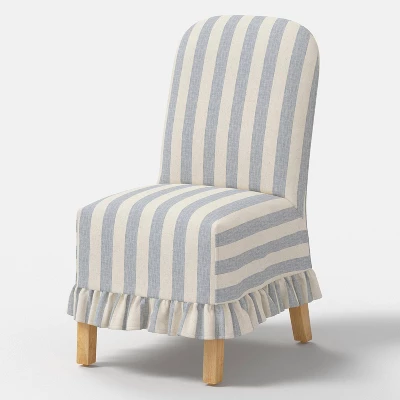 Replacement Ruffled Slipcover Only For Rounded Back Dining Chair - Threshold™ 21 Replacement Ruffled Slipcover Only For Rounded Back Dining Chair - Threshold™ - Image 19