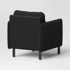 Square Back Accent Chair Black - Threshold™ 7 Square Back Accent Chair Black - Threshold™ -Whalen Furniture GUEST 2b15e2aa 76b9 43e1 b520 102751a8c598