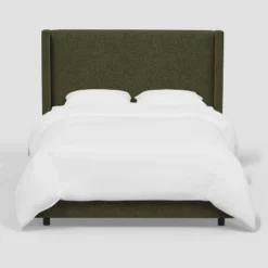 Austin Wingback Bed In Tweed - Threshold™