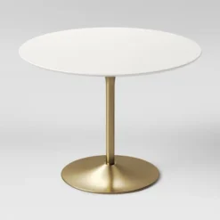Braniff Round Dining Table Metal Base - Threshold™ -Whalen Furniture GUEST 2f774cae 7bbe 4719 bfb6 d6400dbe7d3b
