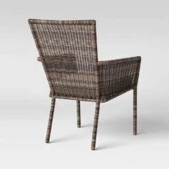 Monroe 2pk Patio Stack Dining Chairs Linen - Threshold™ -Whalen Furniture GUEST 314a9de7 14f5 4700 8f0b ccf660acbf11