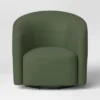 Large Aveline Swivel Chair Olive Velvet - Threshold™ -Whalen Furniture GUEST 31acca89 1312 4a79 8423 69dd401aaaaa