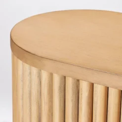 Dowel Console Table Natural - Threshold™ Designed With Studio McGee -Whalen Furniture GUEST 33bccf48 197a 4ff9 92aa 0d25955da782