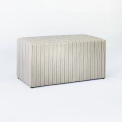 Lynwood Cube Bench - Threshold™ Designed With Studio McGee -Whalen Furniture GUEST 3481984c acbb 4c8f a6df 8cb192f94ae4