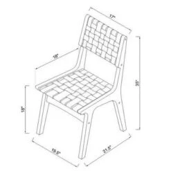 Ceylon Woven Dining Chair - Threshold™ -Whalen Furniture GUEST 372e8e73 15cf 40c7 86a1 400b0e2d35a3