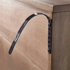 Brandeis Woven TV Stand For TVs Up To 60" Brown - Threshold™ Designed With Studio McGee -Whalen Furniture GUEST 3a82c0e5 0b38 4587 894b 8828e2d43d11