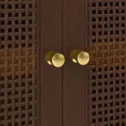 Woven Arched Wood Cabinet - Threshold™ -Whalen Furniture GUEST 3b0a1f7d 745e 4f50 8b18 94386aca5429