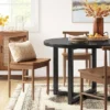 Keener All Wood Round Dining Table - Threshold™ -Whalen Furniture GUEST 3bc2e6e9 9d85 476b 879b c80ac46487a1