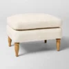 Kauri Upholstered Ottoman Natural - Threshold™ Designed With Studio McGee 1 Kauri Upholstered Ottoman Natural - Threshold™ Designed With Studio McGee -Whalen Furniture GUEST 3c1df504 c8bb 42cb 9797 2e204ba17563