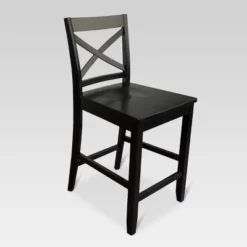 24" Carey Hardwood Counter Height Barstool - Threshold™ -Whalen Furniture GUEST 3e3336c2 a459 4029 86e0 4b1f36733925