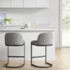 2pk Jules Cantilever Armless Upholstered Counter Height Barstool - Threshold™ -Whalen Furniture GUEST 408d6030 c9ce 4432 9b5c 80efd3161ec3