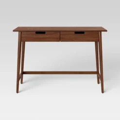 Ellwood Wood Writing Desk With Drawers - Threshold™ 11 Ellwood Wood Writing Desk With Drawers - Threshold™ -Whalen Furniture GUEST 41a3fe35 8a19 44ed 94a9 fa15c084e150