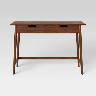 Ellwood Wood Writing Desk With Drawers - Threshold™ 7 Ellwood Wood Writing Desk With Drawers - Threshold™ - Image 5
