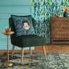 Chelidon Velvet Slipper Chair Green - Threshold™ 1 Chelidon Velvet Slipper Chair Green - Threshold™ -Whalen Furniture GUEST 4267f9e5 17db 4c0f 8c09 9d94a6f04209