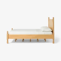 Modern Turned Wood Bed Brown - Threshold™ Designed With Studio McGee -Whalen Furniture GUEST 44429a92 9468 46bf 8e8e d67e3ba4d35e