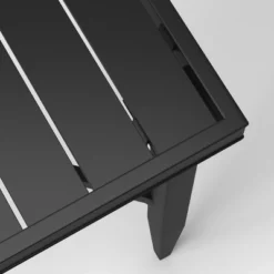 Searsburg Aluminum 4 Person Slat Top Square Patio Dining Table, Outdoor Furniture - Threshold™ -Whalen Furniture GUEST 461d4230 078b 4c3a b4d2 40a08be41aaf