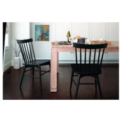 Set Of 2 Windsor Dining Chair - Threshold -Whalen Furniture GUEST 4748606e 5e5a 44f3 a7f7 5794a5f80fc2