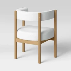 Kenova Upholstered Dining Chair With Wood Dowel Legs Cream - Threshold™ -Whalen Furniture GUEST 475c4f31 9f1c 41f8 be66 c4250c814c9e