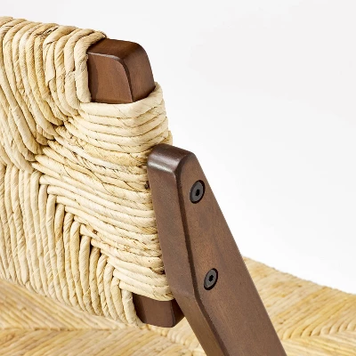 Set Of 2 Folding Woven Dining Chairs Dark Brown - Threshold™ Designed With Studio McGee 6 Set Of 2 Folding Woven Dining Chairs Dark Brown - Threshold™ Designed With Studio McGee - Image 4